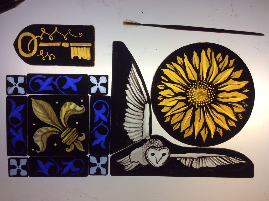Vibrant Sunflower Glass Suncatcher - Home Decor for Window